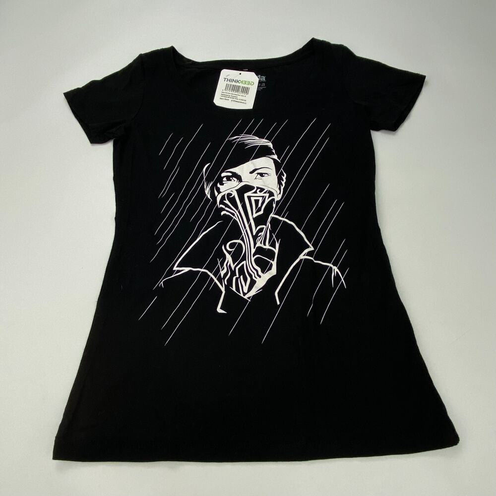 Bethesda Games Shirt Dishonored Emily in the Rain Size Women's Medium NWT